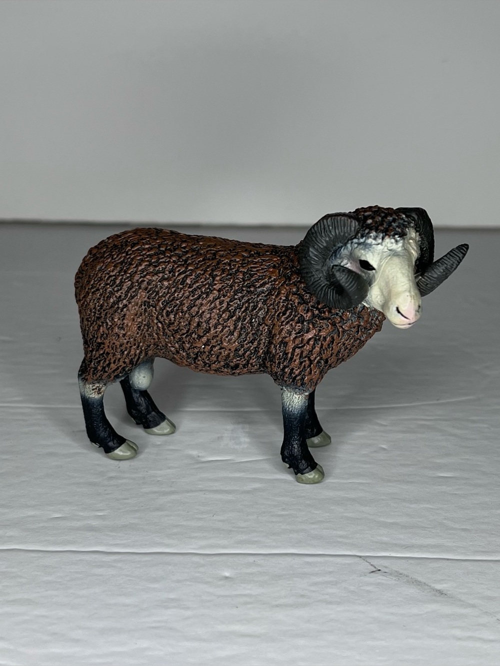 Safari LTD Sheep Ram Plastic Animal Collectible Figure Decorative Display Heavy